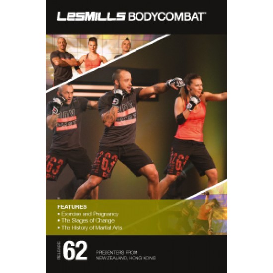 BODY COMBAT 62 VIDEO+MUSIC+NOTES