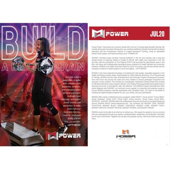 MOSSA Group Power JUL 2020  VIDEO+MUSIC+NOTES