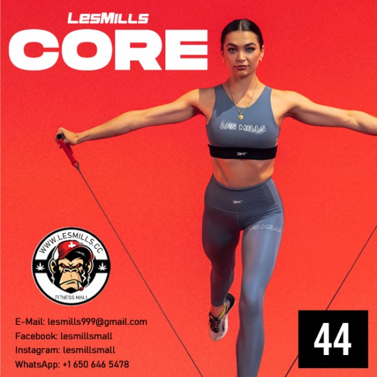 LESMILLS CORE  44 VIDEO+MUSIC+NOTES