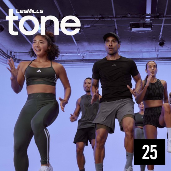 LESMILLS TONE 25 VIDEO+MUSIC+NOTES